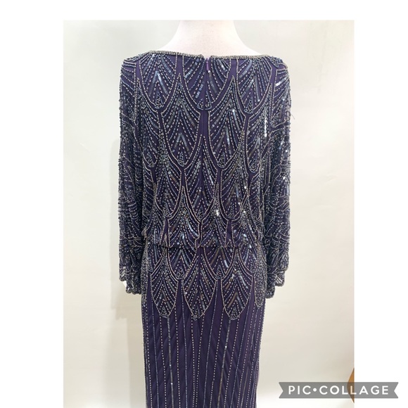 Pisarro nights mother Of bride blouson long dress - Picture 8 of 9